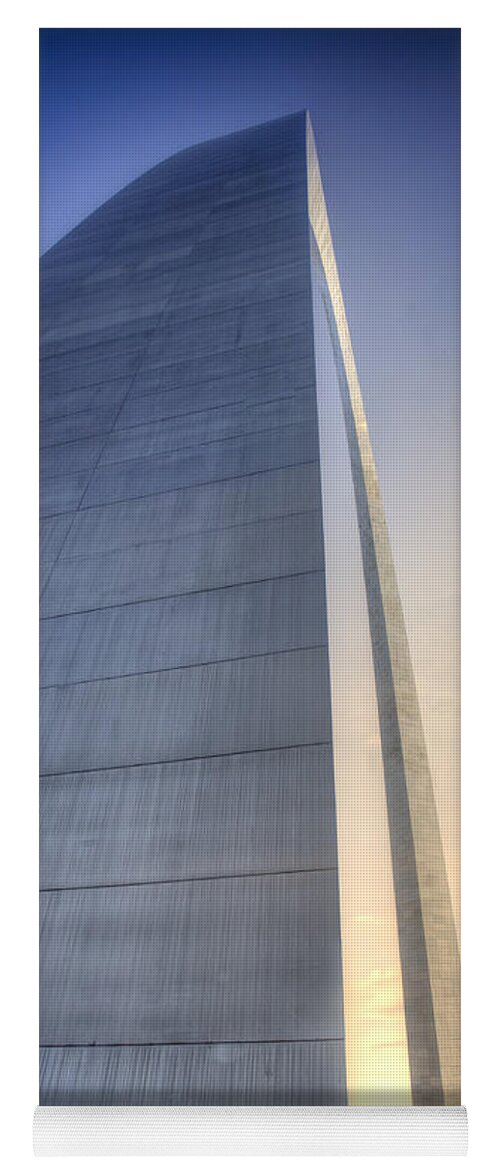Gateway Arch Yoga Mat featuring the photograph St. Louis-Gateway Arch by John Magyar Photography