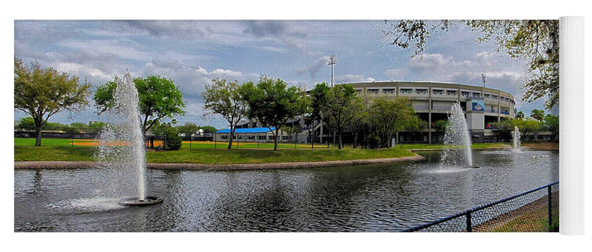 Steinbrenner Field Yoga Mat featuring the photograph Steinbrenner Field Lake by C H Apperson