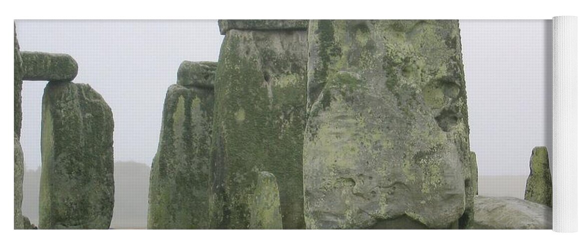 Stonehenge Yoga Mat featuring the photograph Stonehenge Detail by Denise Railey