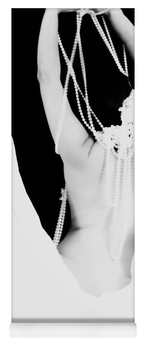 Yoga Mat featuring the photograph String of Pearls by Jessica S