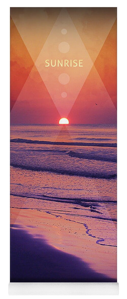 Sun Yoga Mat featuring the photograph Sunrise by Phil Perkins