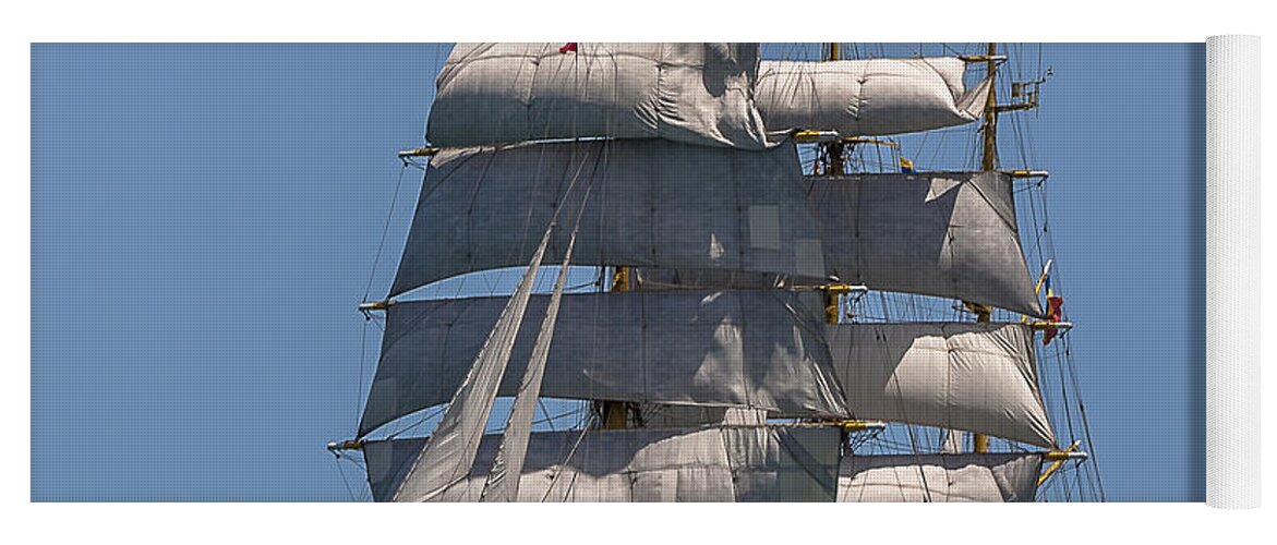 Tall Ships Yoga Mat featuring the photograph Tall Ship Mircea by Pablo Avanzini