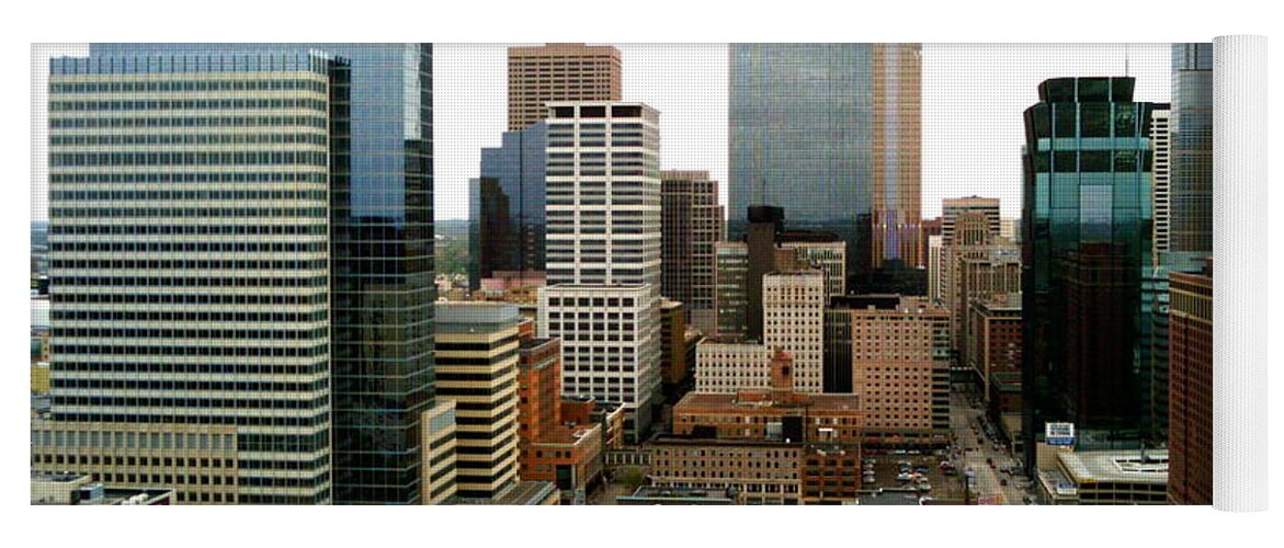 Minneapolis Yoga Mat featuring the photograph The 35th Floor by Jacqueline Athmann