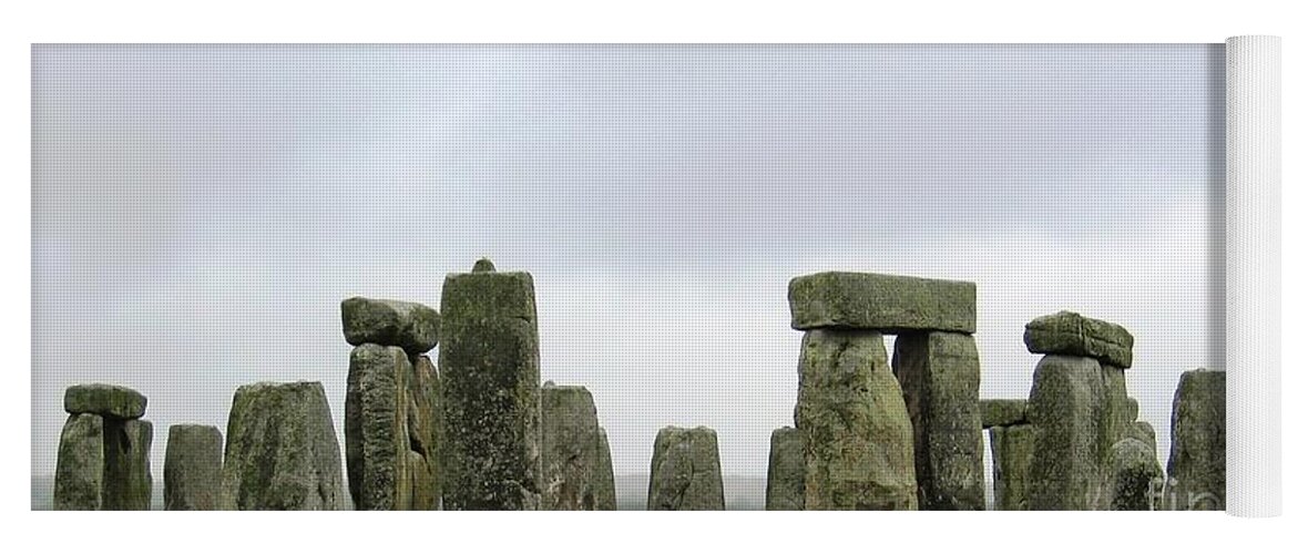 Stonehenge Yoga Mat featuring the photograph The Circle by Denise Railey