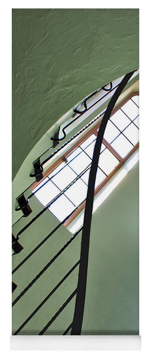 Staircases Yoga Mat featuring the photograph The Servants' Staircase by Nikolyn McDonald