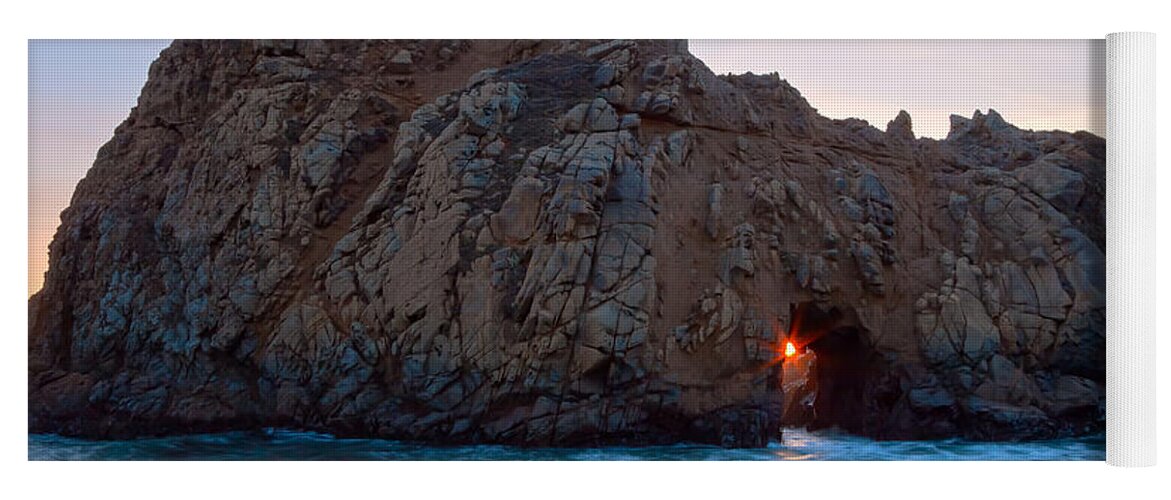 Landscape Yoga Mat featuring the photograph The Star of Pfeiffer by Jonathan Nguyen