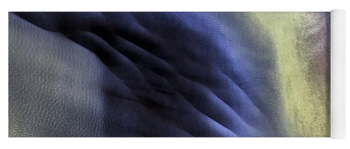 Abstract Photography Yoga Mat featuring the photograph Thor wing by Gunnar Orn Arnason