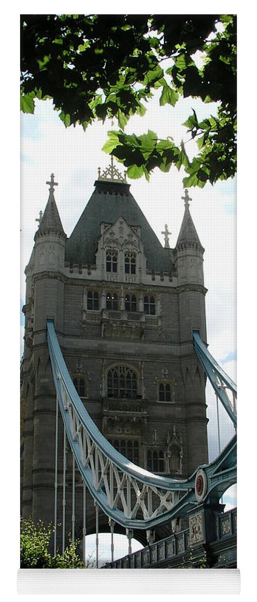 Tower Bridge Yoga Mat featuring the photograph Tower Bridge by Bev Conover