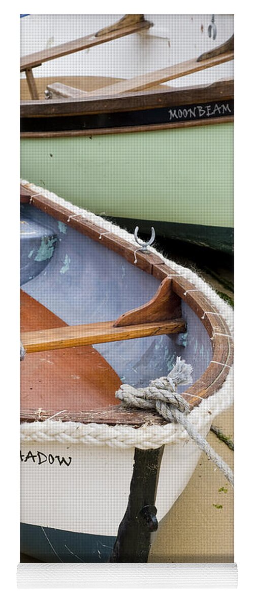 Boats Yoga Mat featuring the photograph Two Boats by David Lichtneker