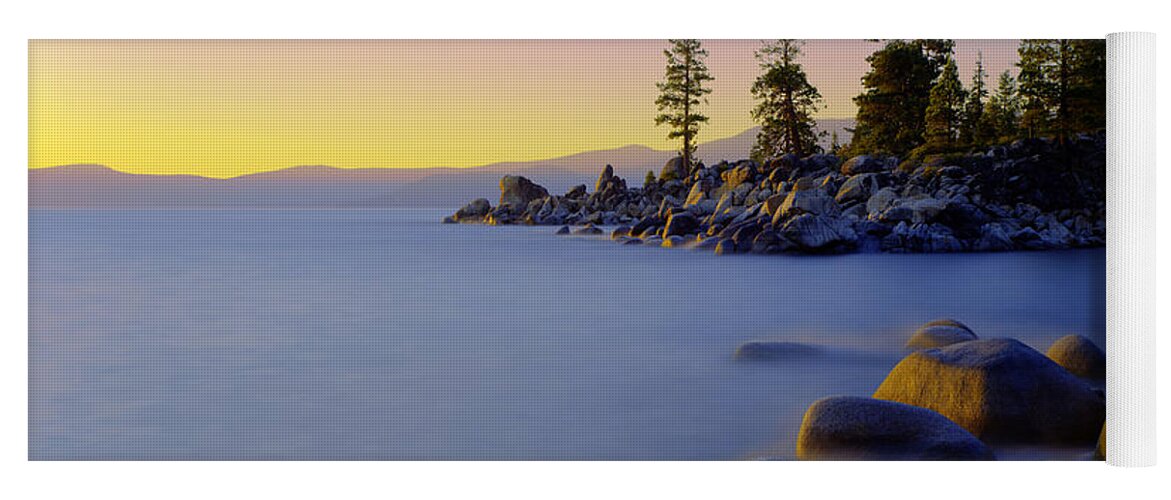 Lake Tahoe Yoga Mat featuring the photograph Under Clear Skies by Chad Dutson