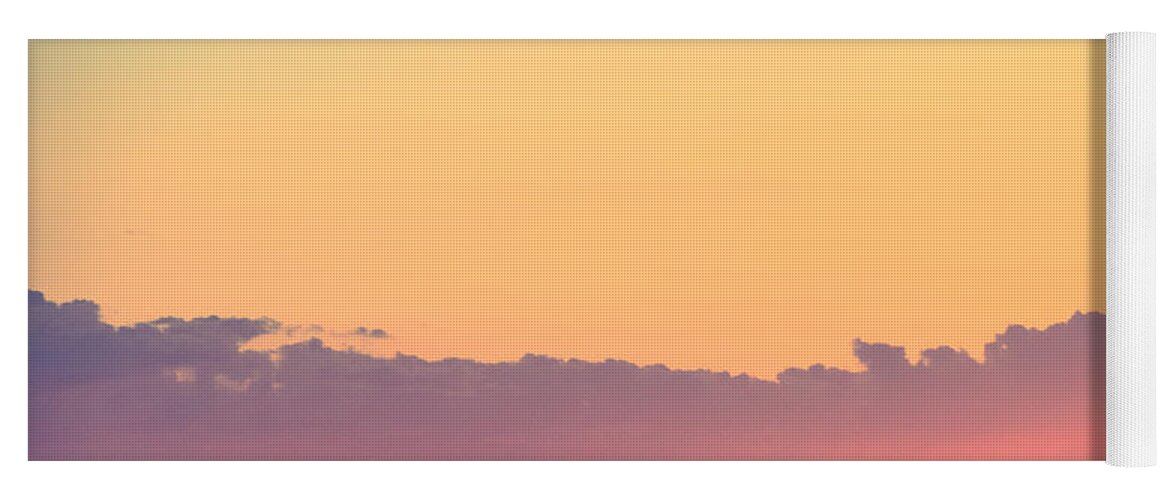 Sunset. Sunrise Yoga Mat featuring the photograph Vail Sunset by Linda Bailey