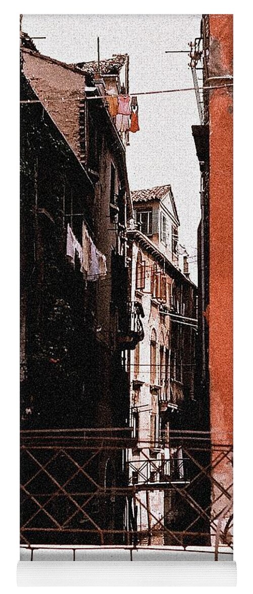 Venice Yoga Mat featuring the photograph A Chapter In Venice by Ira Shander