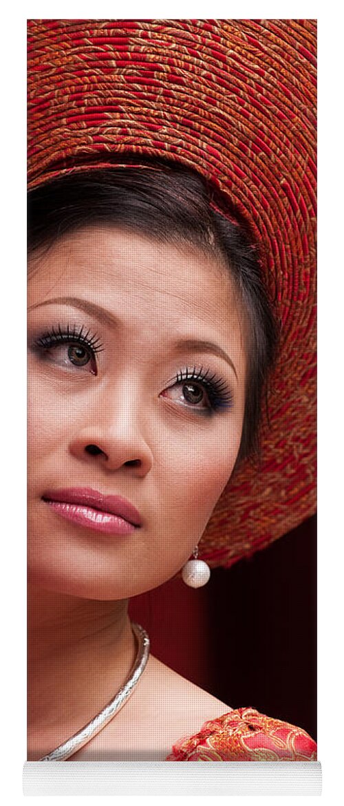 Vietnam Yoga Mat featuring the photograph Vietnamese Bride 10 by Rick Piper Photography