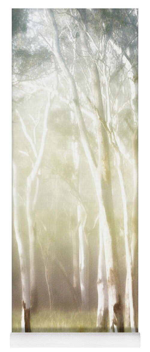 Landscapes Yoga Mat featuring the photograph Whisper the Trees by Holly Kempe