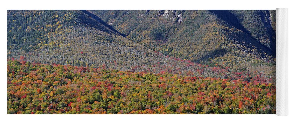New Yoga Mat featuring the photograph White Mountains Autumn Scenery by Juergen Roth