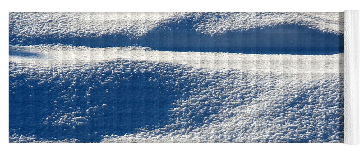 Snow Yoga Mat featuring the photograph Winter's Blanket by William Selander