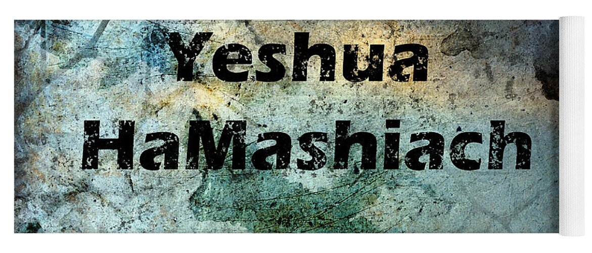 Yeshua Hamashiach Yoga Mat featuring the photograph Yeshua HaMashiach by Kathy Clark