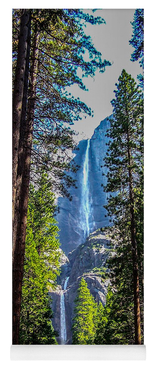 Yosemite Yoga Mat featuring the photograph Yosemite Falls by Dany Lison