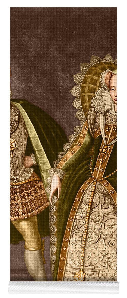 History Yoga Mat featuring the photograph Mary, Queen Of Scots #1 by Omikron