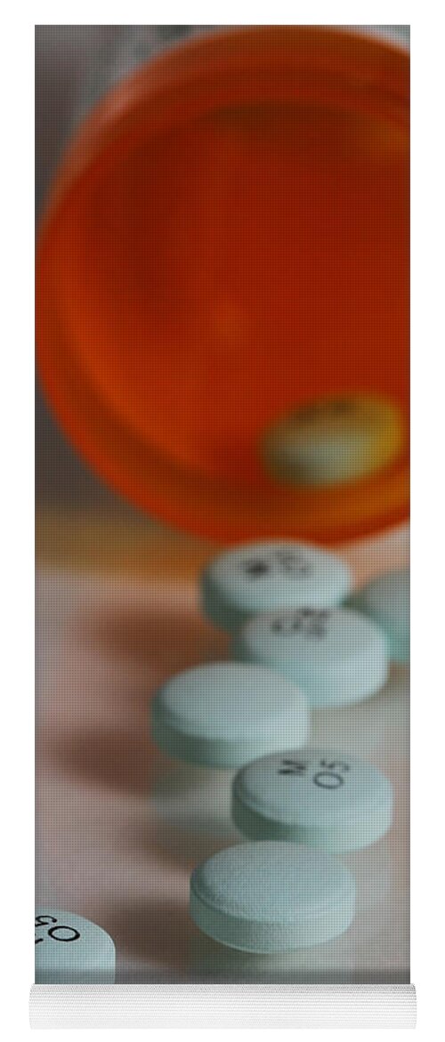 Medical Yoga Mat featuring the photograph Oxybutynin Pills #1 by Photo Researchers, Inc.