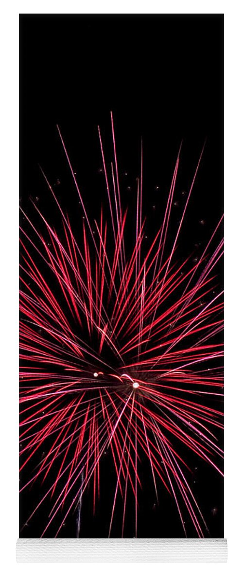 July Yoga Mat featuring the photograph Fireworks #2 by Farol Tomson