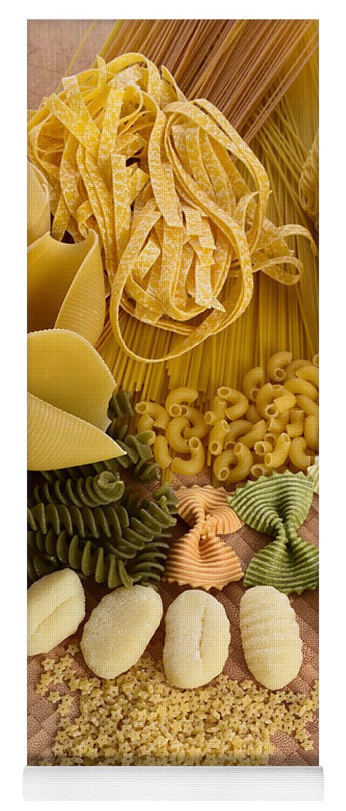 Assorted Yoga Mat featuring the photograph Pasta #2 by Photo Researchers, Inc.