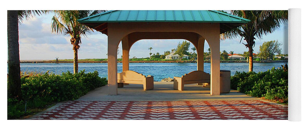 Palm Beach Inlet Yoga Mat featuring the photograph 36- Palm Beach Inlet by Joseph Keane