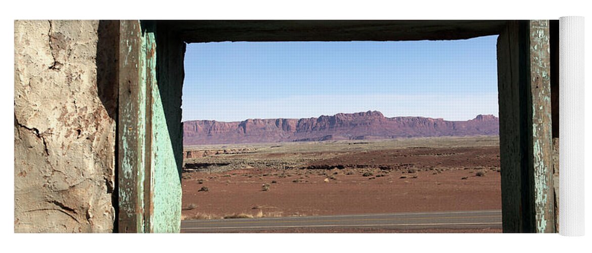 Arizona Yoga Mat featuring the photograph A Room with a View by Karen Lee Ensley