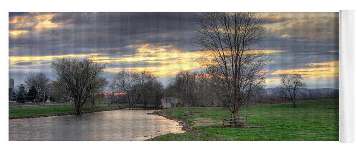 Hdr Yoga Mat featuring the photograph After The Storm by Craig Leaper