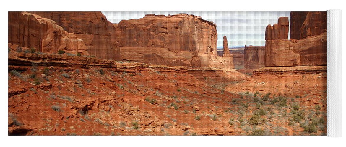 Arches National Park Yoga Mat featuring the photograph Arches National Park by Julie Lueders 