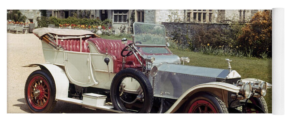 1909 Yoga Mat featuring the photograph Auto: Rolls-royce, 1909 by Granger