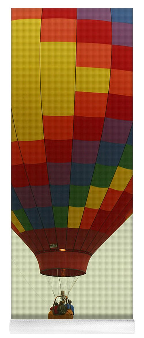Balloon Yoga Mat featuring the photograph Balloon Ride by Daniel Reed