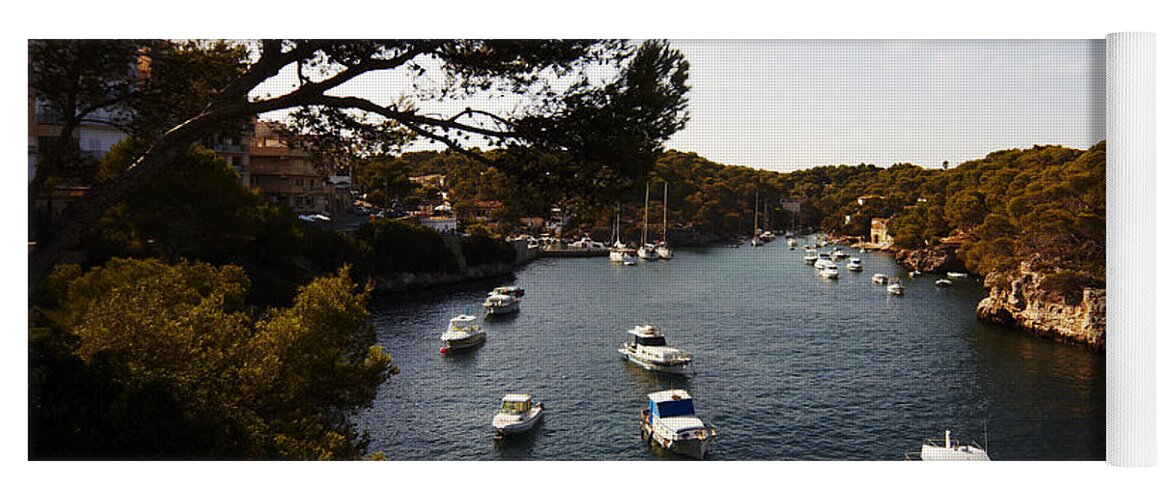 Cala Figuera Yoga Mat featuring the photograph Boats in Cala Figuera by Agusti Pardo Rossello
