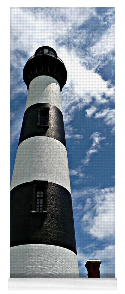 Lighthouse Yoga Mat featuring the photograph Bodie Island Lighthouse by Jo Sheehan