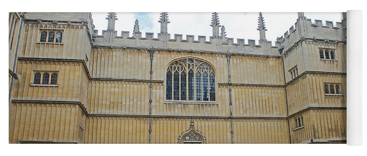 Oxford Yoga Mat featuring the photograph Bodleian Library by Tony Murtagh