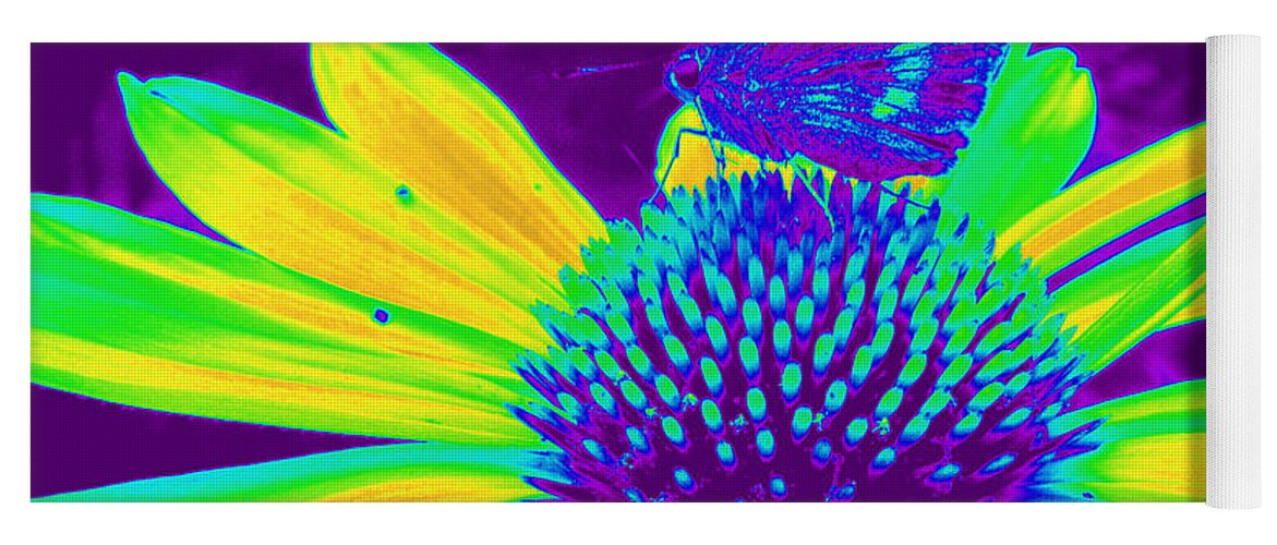 Flower Yoga Mat featuring the photograph Boldness in Nature by Kim Galluzzo