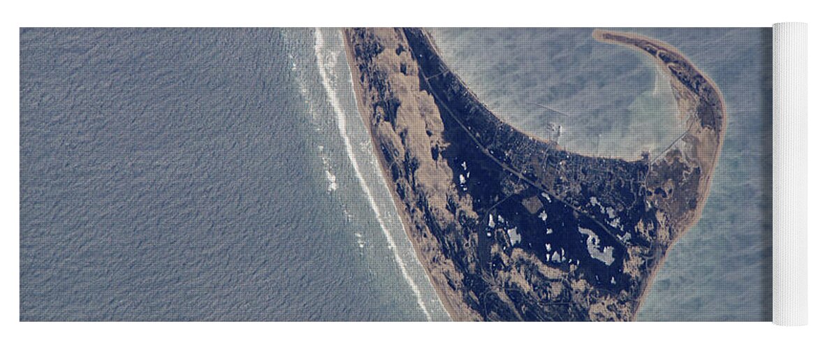 Aerial View Yoga Mat featuring the photograph Cape Cod, Massachusetts by NASA/Science Source