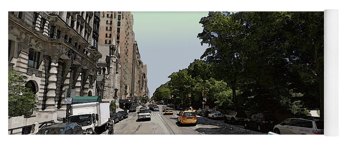 Nyc Yoga Mat featuring the photograph Central Park West by Ericamaxine Price