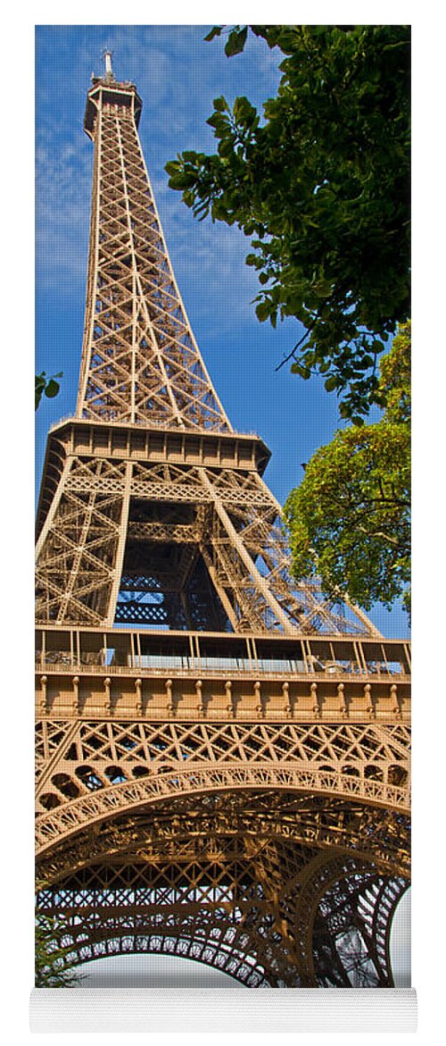 Europe Yoga Mat featuring the photograph Eiffle Tower by David Freuthal