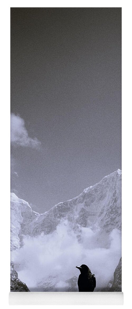 Freedom Yoga Mat featuring the photograph Himalayan Enchanting Solitude by Shaun Higson