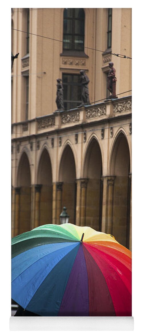 Europe Yoga Mat featuring the photograph German Umbrella by Andrew Michael