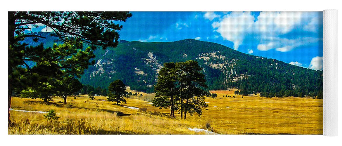 Landscapes Yoga Mat featuring the photograph God's Country by Shannon Harrington