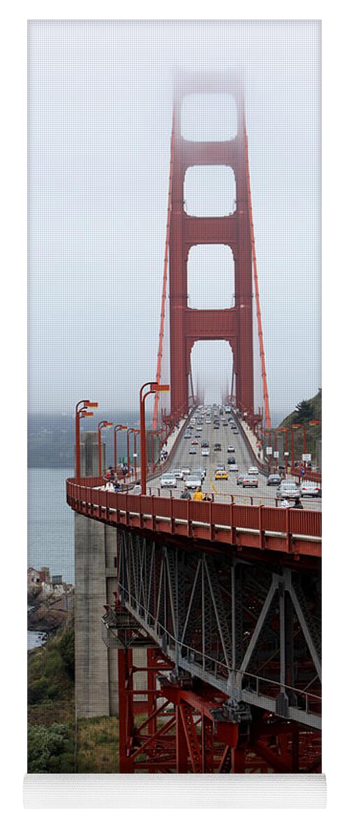 San Yoga Mat featuring the photograph Golden Gate Bridge by Daniel Knighton