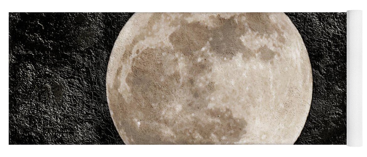 Super Moon Yoga Mat featuring the photograph Just A Little Ole Super Moon by Andee Design