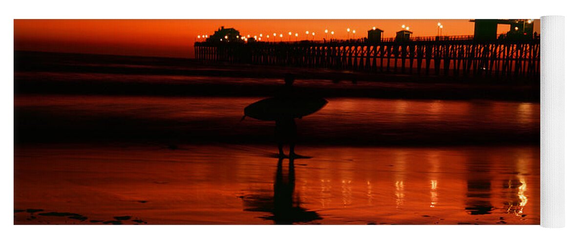 Oceanside Yoga Mat featuring the photograph Knighton076 by Daniel Knighton