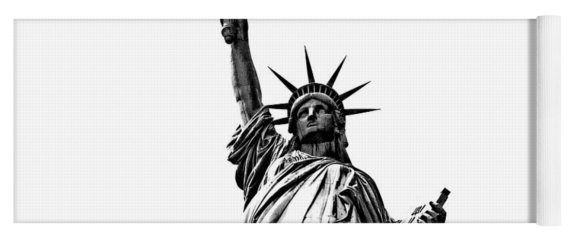 Statue Of Liberty Yoga Mat featuring the photograph Lady Liberty by La Dolce Vita