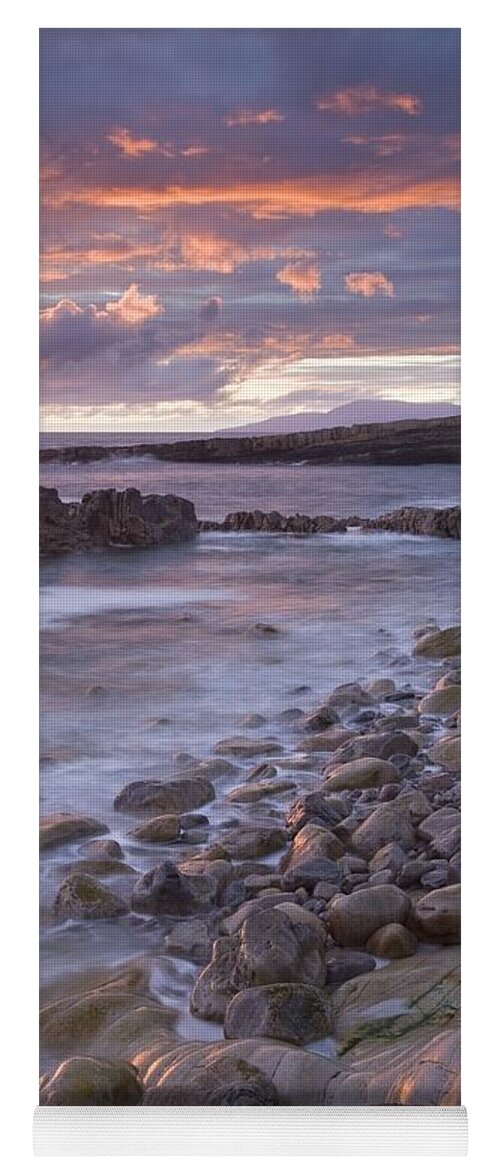 Sunset Yoga Mat featuring the photograph Mullaghmore Head, Co Sligo, Ireland by Gareth McCormack
