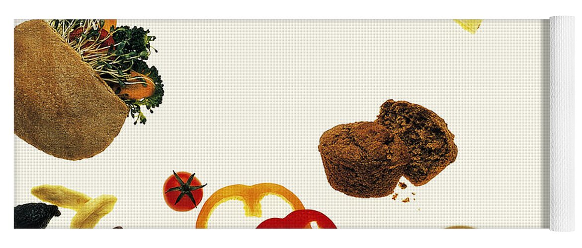 Snacks Yoga Mat featuring the photograph Nutritious Snacks by Photo Researchers