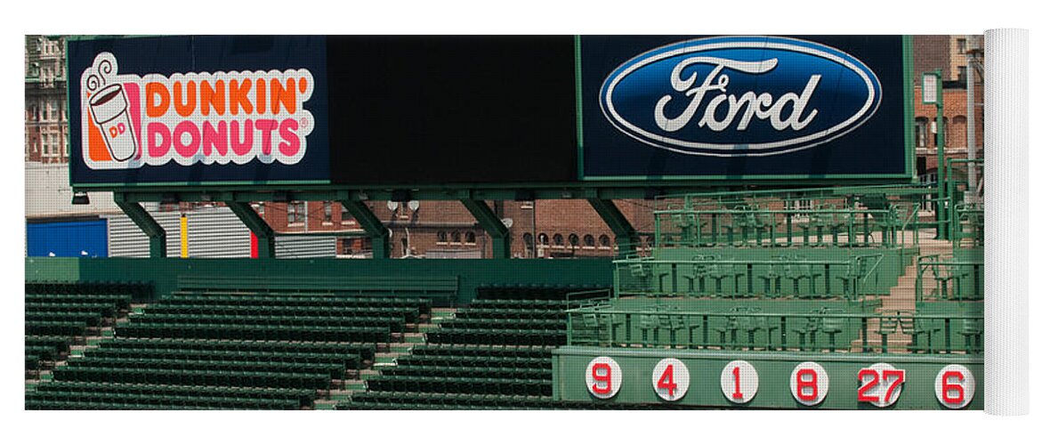 Fenway Park Yoga Mat featuring the photograph Rich in History by Paul Mangold