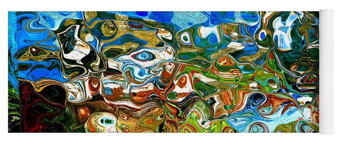 Sedona Az Yoga Mat featuring the painting Sedona In My Mind by Marie Jamieson